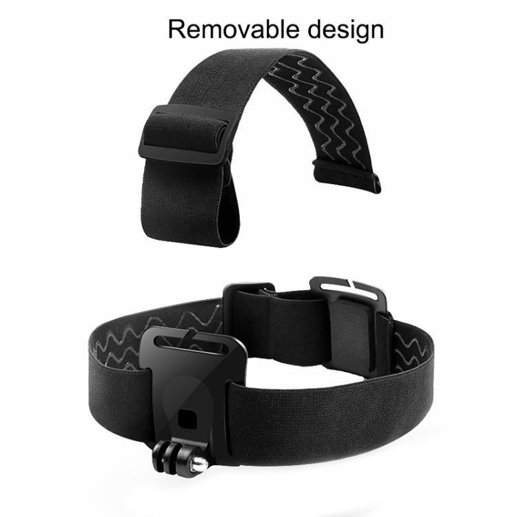 Elastic Mount Belt Adjustable Head Strap with Phone Clamp & Screw & S-type Adapter for GoPro HERO10 Black / HERO9 Black /8 /7 /6 /5, Xiaoyi and Other Action Cameras, Smarphones – Durable Build, Easy to Use