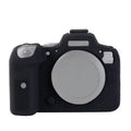 For Canon EOS R6 Litchi Texure Soft Silicone Case, For Canon EOS R6 For Canon EOS R6 Black