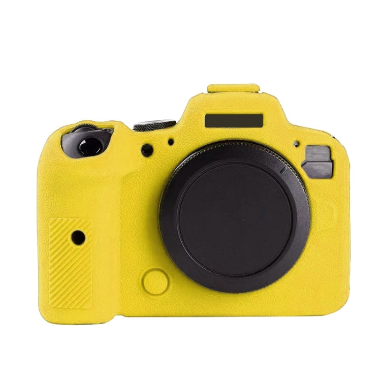 Litchi Texure Soft Silicone Case – Durable Build, Easy to Use, For Canon EOS R6