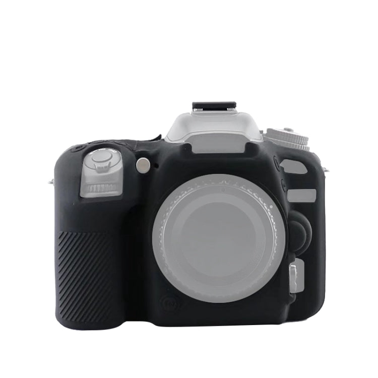 Soft Silicone Protective Case for Nikon D7500, For Nikon D7500 For Nikon D7500 Black