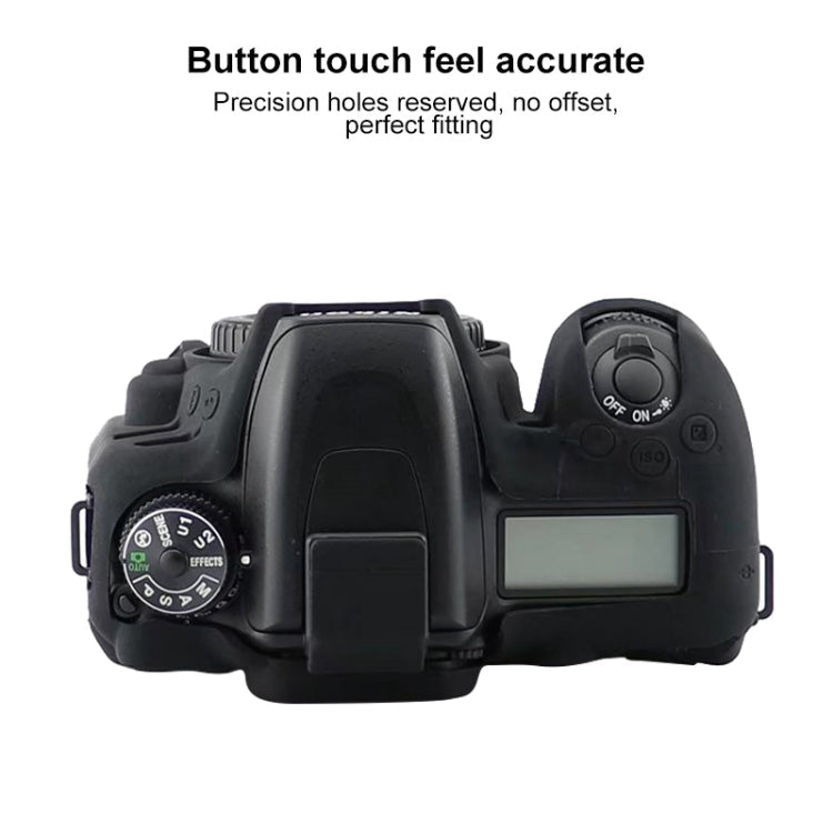 Soft Silicone Protective Case for Nikon D7500 – Durable Build, Easy to Use, For Nikon D7500