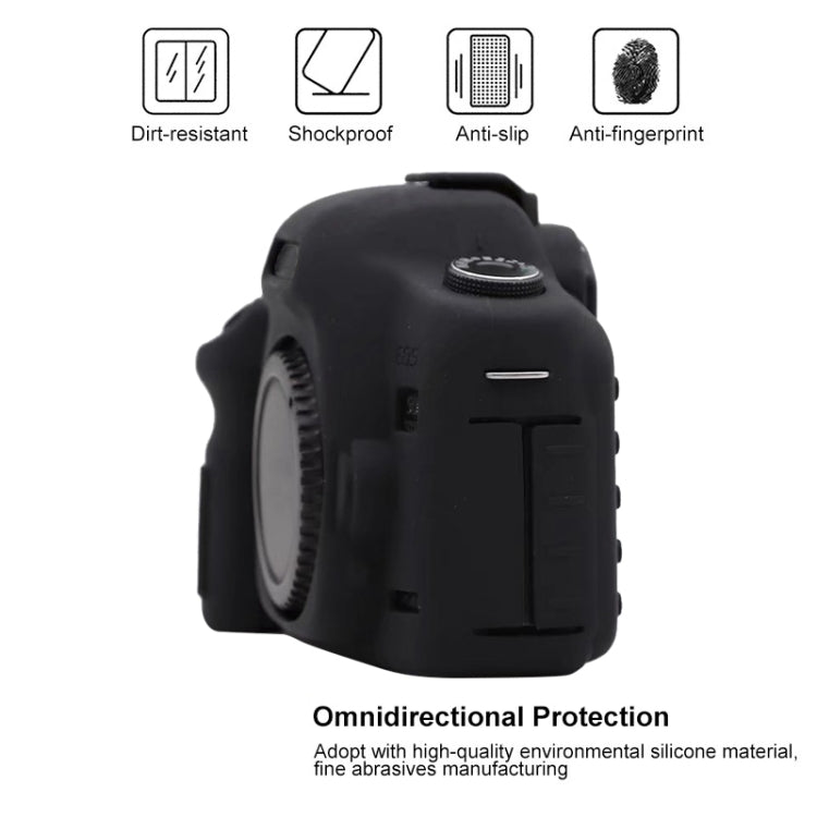 Soft Silicone Protective Case – Durable Build, Easy to Use, For Canon EOS 5D Mark II