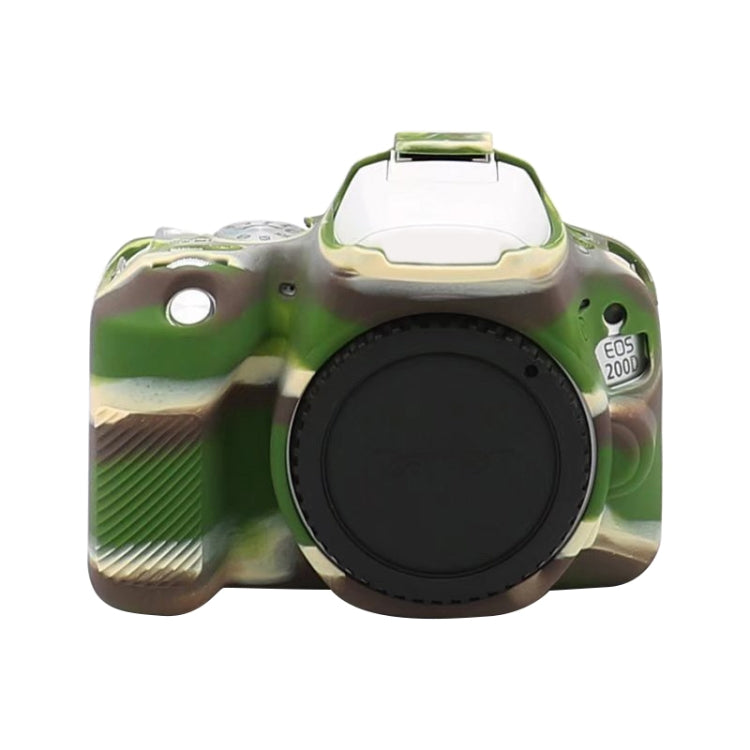/ EOS 200D Mark II Soft Silicone Protective Case – Durable Build, Easy to Use, For Canon EOS 200D, For Canon EOS 200D / EOS 200D Mark II For Canon EOS 200D EOS 200D Mark II Camouflage