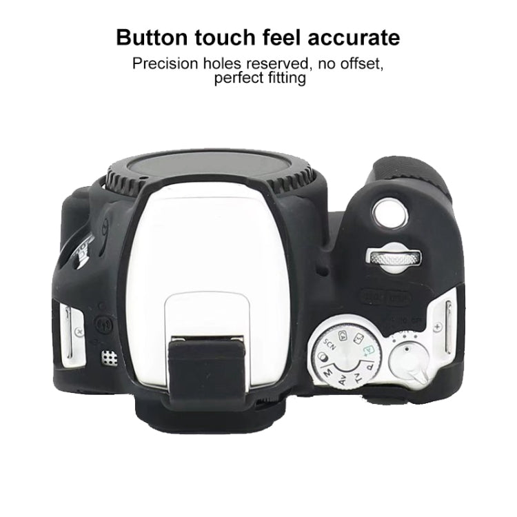 / EOS 200D Mark II Soft Silicone Protective Case – Durable Build, Easy to Use, For Canon EOS 200D, For Canon EOS 200D / EOS 200D Mark II