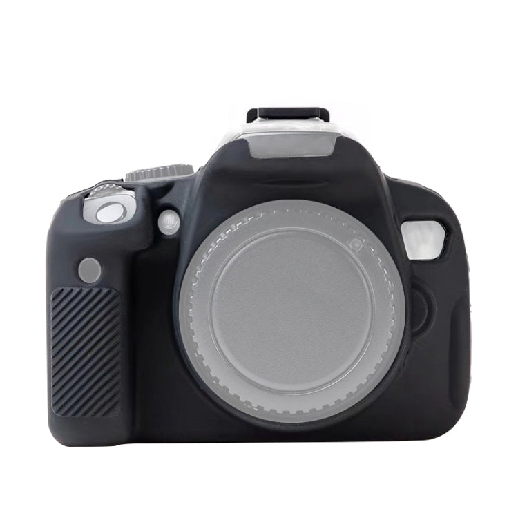 For Canon EOS 600D Soft Silicone Protective Case, For Canon EOS 600D For Canon EOS 600D Black