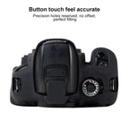 Soft Silicone Protective Case – Durable Build, Easy to Use, For Canon EOS 600D