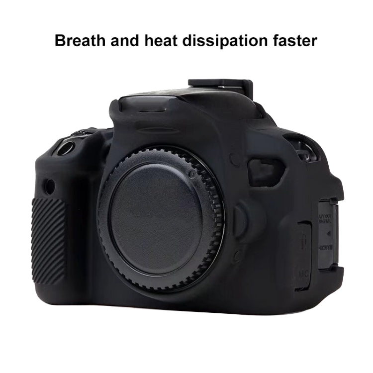 Soft Silicone Protective Case – Durable Build, Easy to Use, For Canon EOS 600D