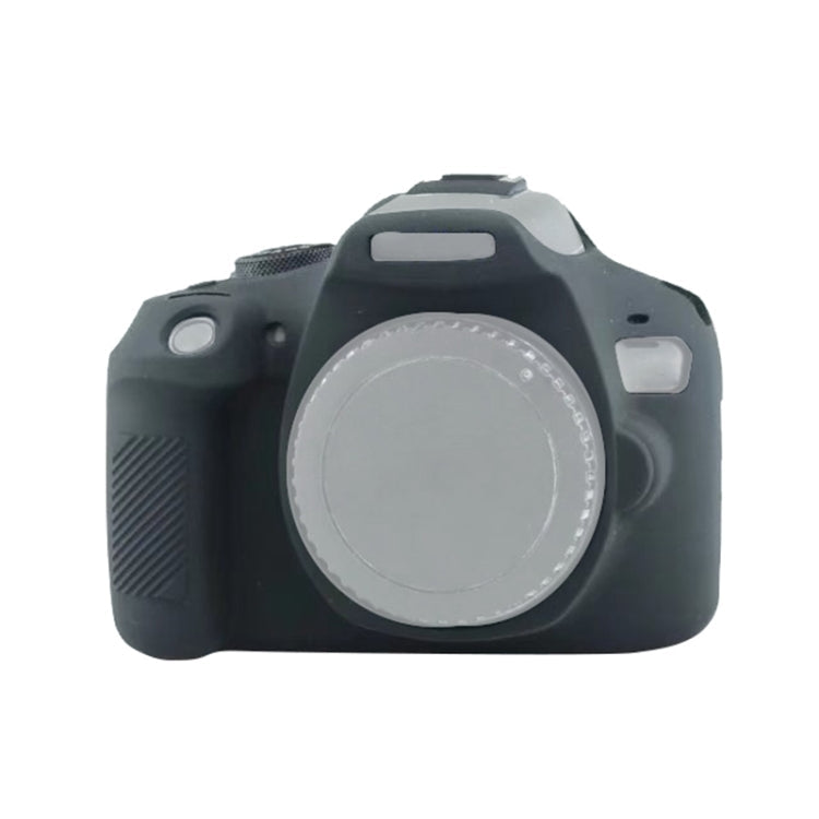 Soft Silicone Protective Case for Canon EOS 2000D, For Canon EOS 2000D For Canon EOS 2000D Black