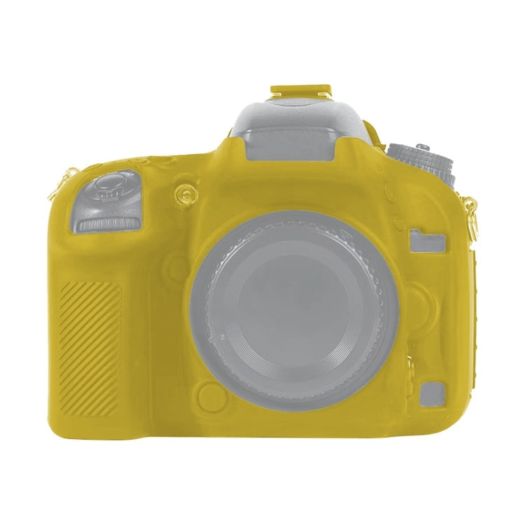 Soft Silicone Protective Case – Durable Build, Easy to Use, For Nikon D600 / D610 For Nikon D600 D610 Yellow