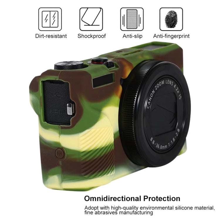 / G7X III / G7X3 Soft Silicone Protective Case – Durable Build, Easy to Use, For Canon PowerShot G7 X Mark III