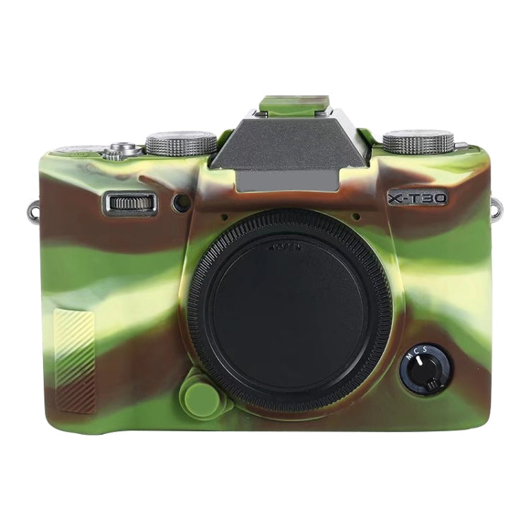 Soft Silicone Protective Case – Durable Build, Easy to Use, For FUJIFILM X-T30 For FUJIFILM X-T30 Camouflage