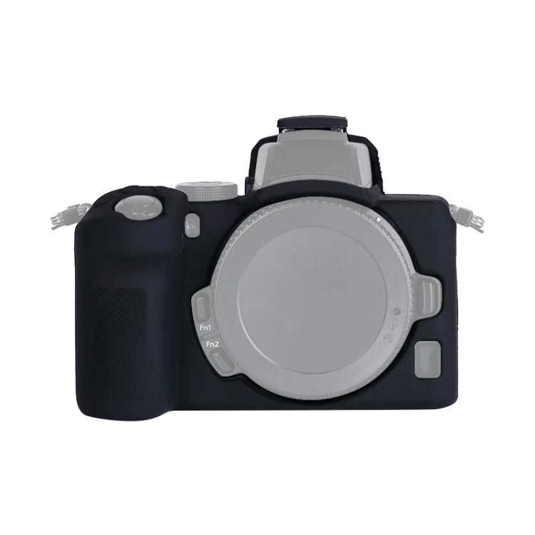 Soft Silicone Protective Case for Nikon Z50, For Nikon Z50 For Nikon Z50 Black