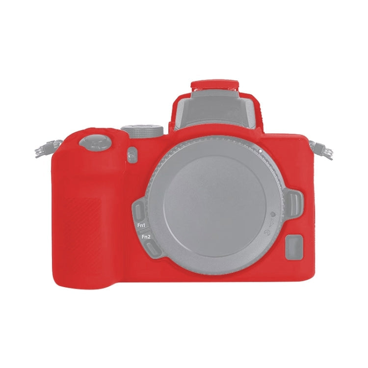 Soft Silicone Protective Case for Nikon Z50 – Durable Build, Easy to Use, For Nikon Z50 For Nikon Z50 Red
