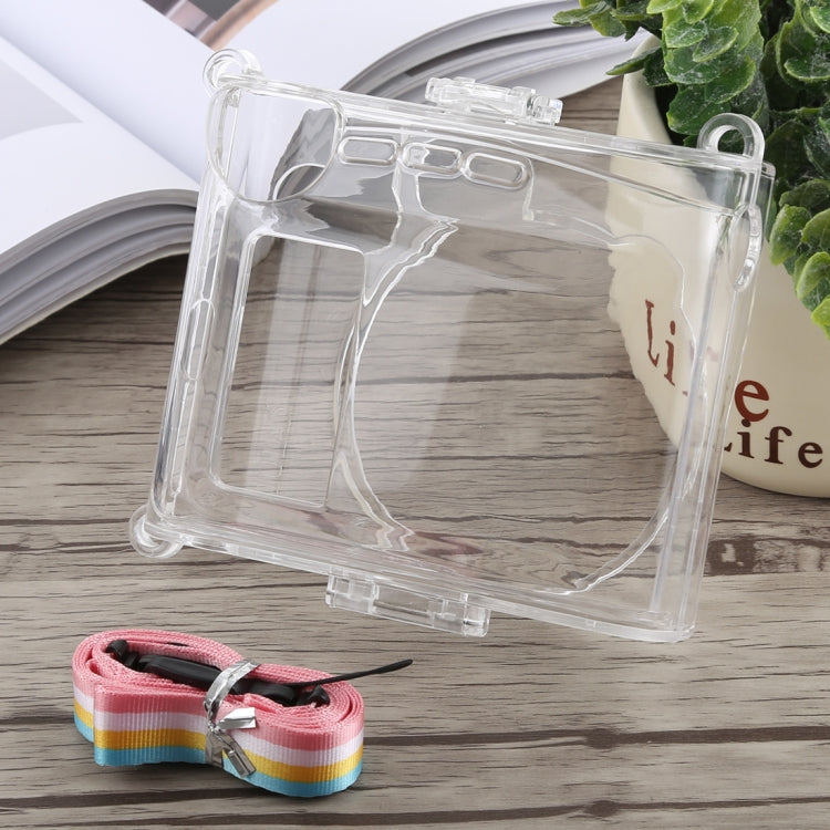 Protective Crystal Shell Case with Strap for FUJIFILM instax mini 90, For FUJIFILM instax mini 90 For FUJIFILM instax mini 90