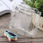Protective Crystal Shell Case with Strap for FUJIFILM instax mini 25, For FUJIFILM instax mini 25 For FUJIFILM instax mini 25