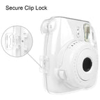 Protective Crystal Shell Case with Strap for FUJIFILM instax mini 9 / mini 8+ / mini 8, For FUJIFILM instax mini 9