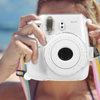 Protective Crystal Shell Case with Strap for FUJIFILM instax mini 9 / mini 8+ / mini 8, For FUJIFILM instax mini 9