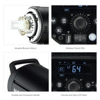 Godox DP600III Studio Flash Light 600Ws Bowens Mount Studio Speedlight, DP600III