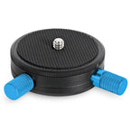 BEXIN QR-02 360 Degree Rotation Quick Release Head Camera Tripod Base Plate, QR-02 360 – Aluminum Alloy QR-02 360