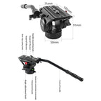 BEXIN VH-105 360 Degree Panorama Heavy Duty Tripod Action Fluid Drag Head, VH-105