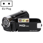 16X Digital Zoom HD 16 Million Pixel Home Travel DV Camera, EU Plug, EU Plug EU Plug Black