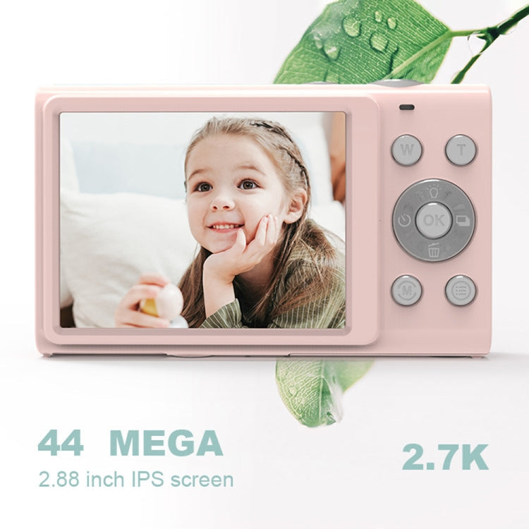 DC402 2.4 inch 44MP 16X Zoom 2.7K Full HD Digital Camera Children Card Camera, UK Plug, UK Plug – Lanyard