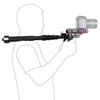 YELANGU S300 4 in 1 Multifunctional Rig + Dual Handheld Shoulder Rig + Monopod + Stabilizer for Cameras / SLR Cameras, Height Range: 63cm-170cm, YELANGU S300