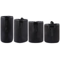 4 PCS Neoprene SLR Camera Lens Carrying Bag Pouch Bag with Carabiner, Size: 10x22cm, 10x14cm, 10x18cm, 8x10cm, 4 Size 4 Size