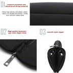 3 in 1 Neoprene U Disk Storage Bag Cover, 3 in 1 – Durable Build, Easy to Use