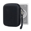 Hard Case Box Storage Bag for FUJIFILM Instax mini EVO, Fabric Pattern Black, Fabric Pattern Grey Fabric Pattern Black Black