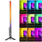 LUXCeO Mood1 50cm RGB Colorful Atmosphere Rhythm LED Stick Handheld Video Photo Fill Light, No Tripod, 50cm 50cm