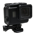 2 in 1 for GoPro HERO5 Touch Screen Back Cover + 45m Waterproof Housing Protective Case(No Need to Disassemble Lens When Installed) with Buckle Basic Mount & Lead Screw, No Need to Disassemble Lens – Waterproof