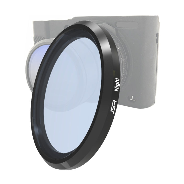 JSR NIGHT Lens Filter for Panasonic LUMIX LX10, NIGHT Filter NIGHT Filter