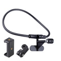 Hands Free Lazy Wearable Neck Phone Camera Holder with Phone Clamp, Extended Version, Neck Holder C – Durable Build, Easy to Use
