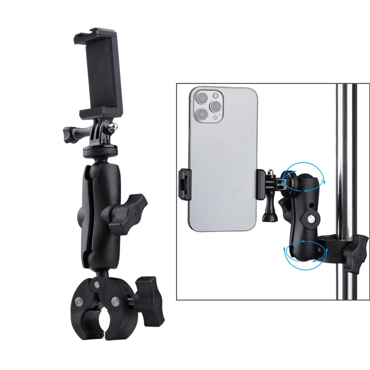 Extended Version 360 Rotation Adjustable Clamp Plier Base Holder with Phone Clamp, Extended Version Plier Base Holder + Phone Clamp Extended Version Plier Base Holder + Phone Clamp