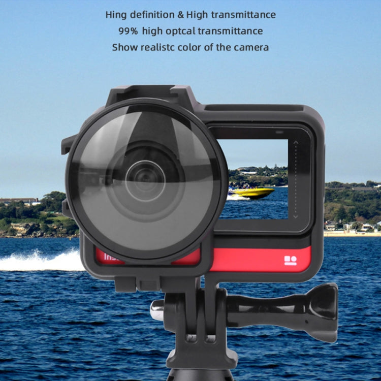 Lens Guard for Insta360 One RS Twin Edition, Lens Guard – Waterproof, Tempered Glass