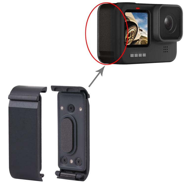 Original Metal Side Cover For GoPro HERO13 Black/HERO12 Black/HERO11 Black/HERO10 Black/HERO9 Black – Durable Build, Easy to Use, For GoPro HERO13 Black/HERO12 Black/HERO11 Black/HERO10 Black/HERO9 Black