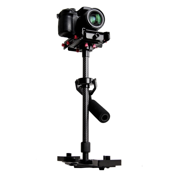 YELANGU YLG0107K 40-67cm Aviation Aluminum + Carbon Fiber Professional Steadicam Handheld Stabilizer for DSLR Camera DV – Durable Build, Easy to Use