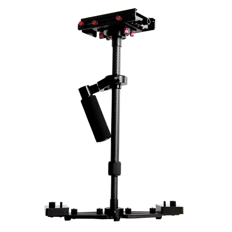 YELANGU YLG0107K 40-67cm Aviation Aluminum + Carbon Fiber Professional Steadicam Handheld Stabilizer for DSLR Camera DV – Durable Build, Easy to Use