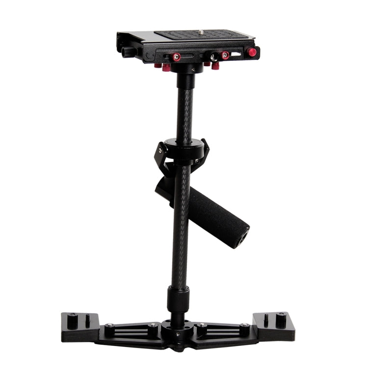YELANGU YLG0107K 40-67cm Aviation Aluminum + Carbon Fiber Professional Steadicam Handheld Stabilizer for DSLR Camera DV – Durable Build, Easy to Use