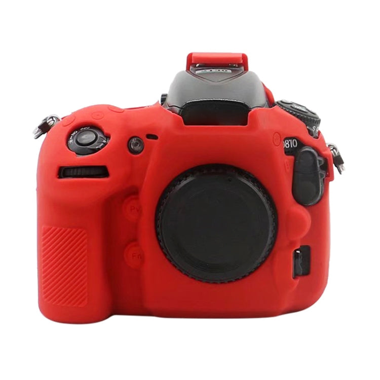 Soft Silicone Protective Case for Nikon D810 – Durable Build, Easy to Use, For Nikon D810 For Nikon D810 Red