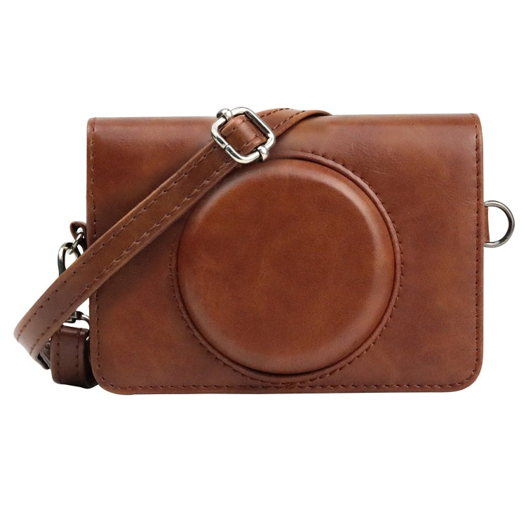 For Kodak Mini Shot2 Retro / C210R instax Full Body Camera PU Leather Case Bag with Strap, For Kodak Mini Shot2 Retro / C210R For Kodak Mini Shot2 Retro C210R