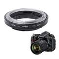 FD-EOS Lens Mount Stepping Ring for Canon FD Lens to EOS EF Lens, FD-EOS FD-EOS