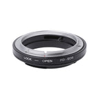 FD-EOS Lens Mount Stepping Ring for Canon FD Lens to EOS EF Lens, FD-EOS