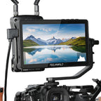 FEELWORLD F5 Pro V4 6 inch Touch Screen DSLR Camera Field Monitor 3D LUT 4K HDMI Input Output Tilt Arm, F5 Pro V4 – Flip, TPU, 4K F5 Pro V4