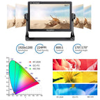FEELWORLD LUT11S 10.1 inch Ultra High Bright 2000nit Touch Screen DSLR Camera Field Monitor, 3G-SDI 4K HDMI Input Output 1920 x 1200 IPS Panel, LUT11S