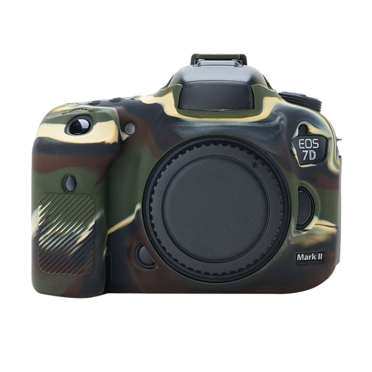 Soft Silicone Protective Case – Durable Build, Easy to Use, For Canon EOS 7D Mark II For Canon EOS 7D Mark II Camouflage