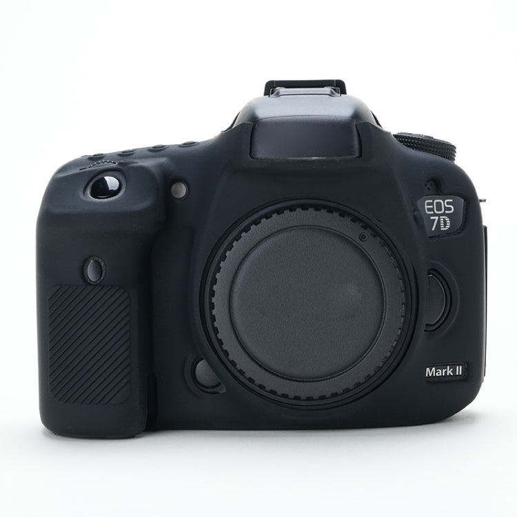 For Canon EOS 7D Mark II Soft Silicone Protective Case, For Canon EOS 7D Mark II For Canon EOS 7D Mark II Black