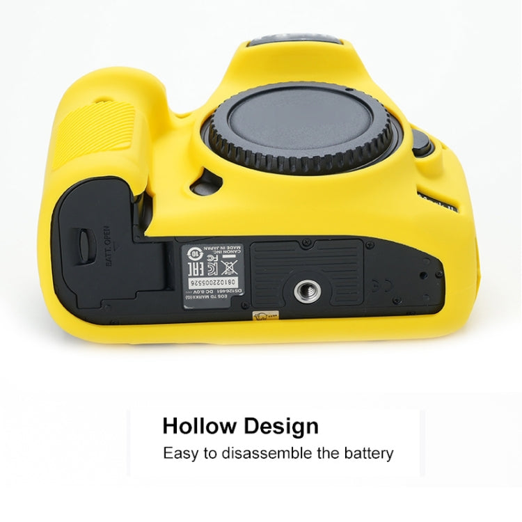 Soft Silicone Protective Case – Durable Build, Easy to Use, For Canon EOS 7D Mark II