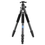 BEXIN RC334 Portable Collapsible Carbon Fiber Camera Tripod with K44 Panoramic BallHead, RC334+K44 RC334+K44